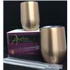 Image 1 : 2PC ANYWHERE WINE TUMBLER (12-OZ EA)