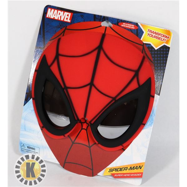 NEW SPIDERMAN THEME KIDS SUNGLASSES