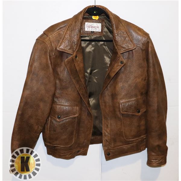 SIZE 42 LEATHER JACKET