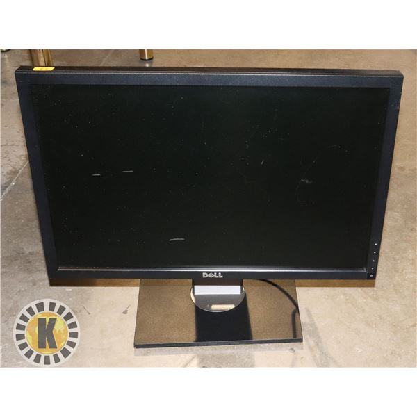 DELL 22  COMPUTER MONITOR (NO POWER CABLE HAS VGA)