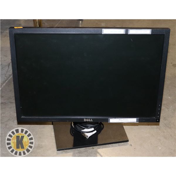 DELL 22  COMPUTER MONITOR (HAS CABLES)