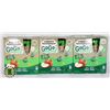 3 BOXES ORGANIC GOGO SQUEEZ APPLE STRAWBERRY