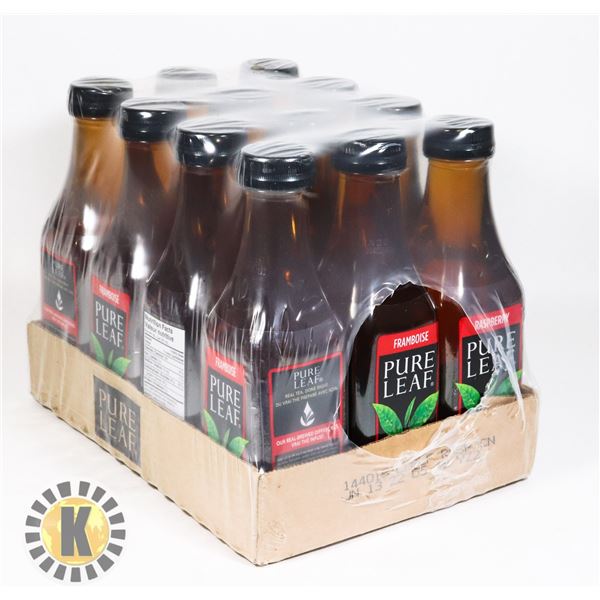 CASE OF PURE LEAF RASPBERRY ICED TEA 547ML BOTTLE