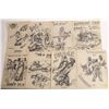 Image 1 : WWII Cartoon Pencil Sketches by Robert S. Smith (8)  [150984]