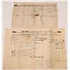 Image 1 : Early Massachusetts Stage Line Way Bills, 2  [148704]