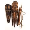 Image 1 : African Mask Quiver/Arrow  [131438]