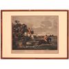 Image 1 : Framed Foxhunter Plate Prints, 6  [148943]
