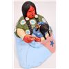 Image 1 : Seated Indian Woman with Child, Ceramic by Glen La Fontaine  [143730]
