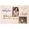 Image 1 : Actress Autograph Cuts Part 2 (7)  [127666]