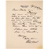 Image 1 : William S. Hart Handwritten Letter  [131740]