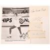 Image 1 : Sport Figure Auto Cuts and Photo (6)  [127672]