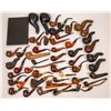 Image 1 : Pipe Collection Including Meerschaum and Briar. Important Collection  [138398]