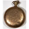 Image 2 : Elgin Gold Open Face Pocket Watch  [150476]