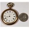 Image 1 : Elgin Gold Open Face Pocket Watch  [150470]