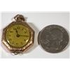 Image 1 : Gold Octagonal Pocket Watch  [150475]