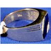 Image 3 : Diamond and Jet Gold Ring  [133846]