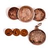 Image 1 : Cal Fractional Gold, Roman Coin & 1800s Silver COIN JEWELRY (3 pieces)  [141534]