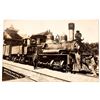 Image 1 : Sierra Railway Train at Jamestown Real Photo Postcard  [134924]