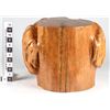 Image 2 : Pine Trunk base stool , short #1  [149211]