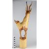 Image 2 : Tree Trunk Sculpture of a Goat  [149071]