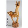 Image 2 : Tree Trunk Sculpture of an Antelope  [149070]