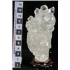 Image 3 : Carved Quartz Sculpture of Buddha  [150870]