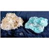 Image 1 : Quartz & Fluorite Specimens (2)  [149288]