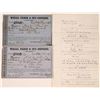 Image 1 : Handwritten Incorporation Paper and two Wells Fargo Express documents, 1850's  [123736]