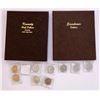 Image 1 : Kennedy Half/Eisenhower Dollar Albums (152)  [148782]