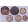 Image 2 : U. S. Coins: Half Cent/ Three Cent (6)  [150655]