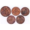 Image 2 : St. George Half Pennies (5)  [145518]
