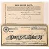 Image 1 : Tioga Consolidated Mining Company Stock and Stock Request , Bodie  [123562]