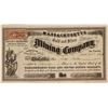 Image 1 : Massachesetts Gold & Silver MC Stock, Reese River District, Lander County  [130834]
