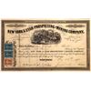 Image 1 : New York & Utah Prospecting and Mining Co Stock  [141464]