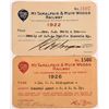 Image 1 : Mt. Tamalpais Railway Passes (2)  [150218]