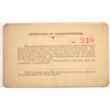 Image 2 : Kansas City, Osceola & Southern Railway Pass  [150151]