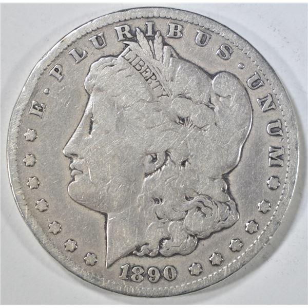 1890-CC MORGAN DOLLAR