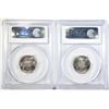 Image 2 : 2 1940 D JEFFERSON  NICKELS PCGS MS 66 FS