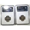 Image 2 : 1951 & 1952-D JEFFERSON NICKELS NGC MS-66