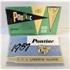 Image 1 : VINTAGE PONTIAC USER GUIDES- 1957 & 1961