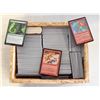 Image 1 : WOODEN BOX OF MAGIC CARDS