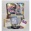 Image 1 : POKEMON TIN WITH POKEMON CARDS, JUMBO CARD