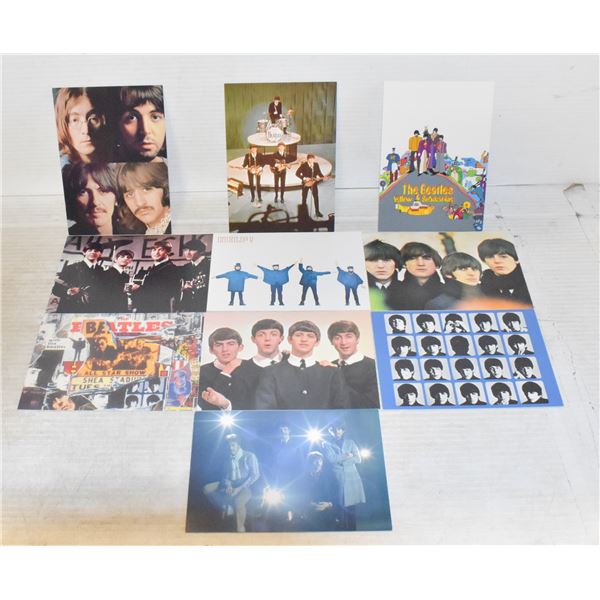 10 BEATLES POST CARDS