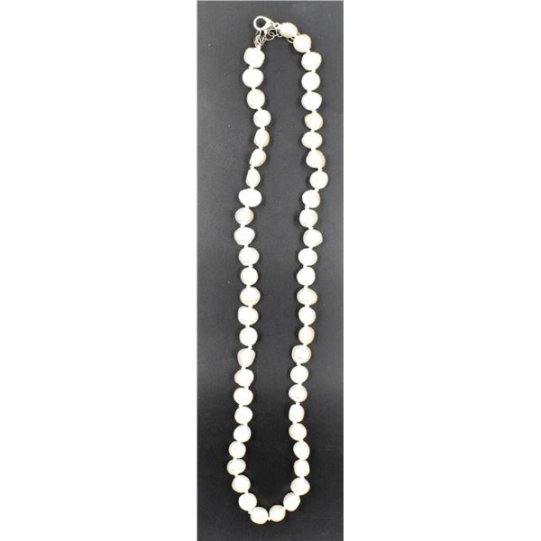 #171- FRESH WATER PEARL NECKLACE 8-9MM/18 