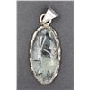 #29-NATURAL PREHNITE PENDANT