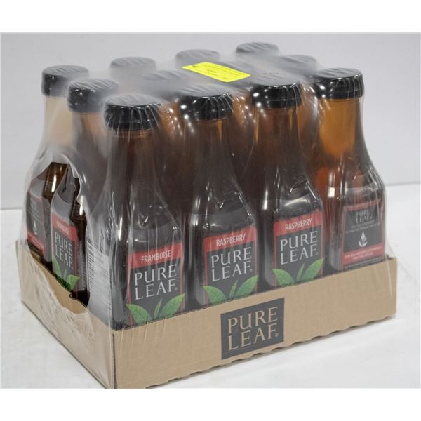 CASE OF PURE LEAF RASPBERRY ICED TEA  547ML BOTTLE