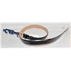 Image 1 : NEW COLE HAAN 35 - 38" BLACK GENUINE LEATHER BELT