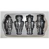 Image 1 : NEW UNPACKED 4 SLOT NUTCRACKER MOLD, BAKING