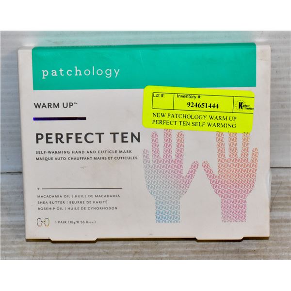 NEW PATCHOLOGY WARM UP PERFECT TEN SELF WARMING