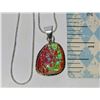 Image 1 : 9)  FREE FORM  AUSTRALIAN TRIP LATE OPAL PENDANT I